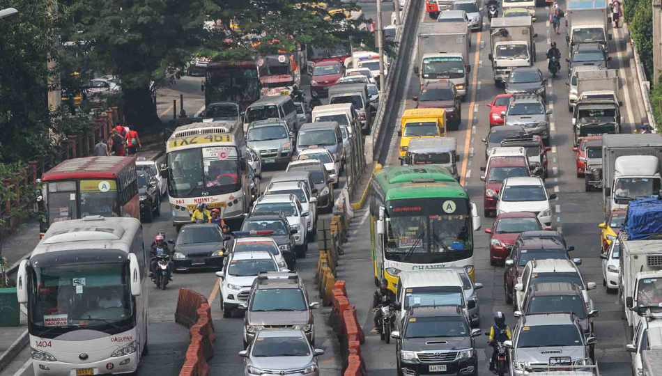 Manila traffic. (Photo: ABS-CBN News)