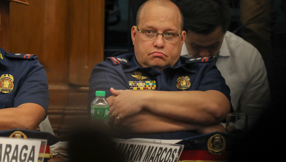Supt. Marvin Marcos was linked to the extrajudicial killing of jailed Albuera, Leyte Mayor Rolando Espinosa. He and 18 other officers have been reinstated. FILE PHOTO: ABS-CBN News