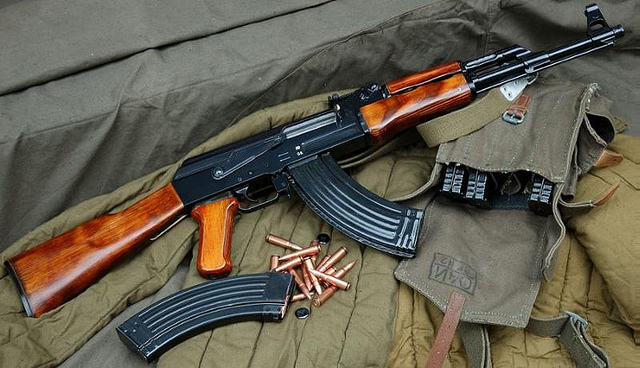 A Russian AK-47. Photo: Flickr / Valentin Penev