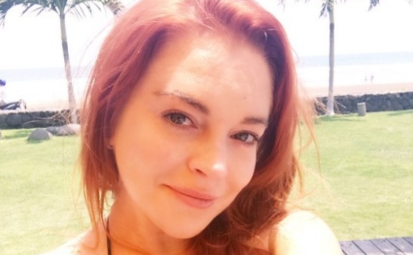 A selfie Lohan posted at Bali’s Seseh Beach Villas the last time she was publicly in Bali, in 2016. 