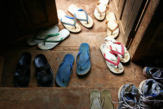 Seriously, how hard is it to understand ‘no shoes’? Photo: Flickr / imke.stahlmann