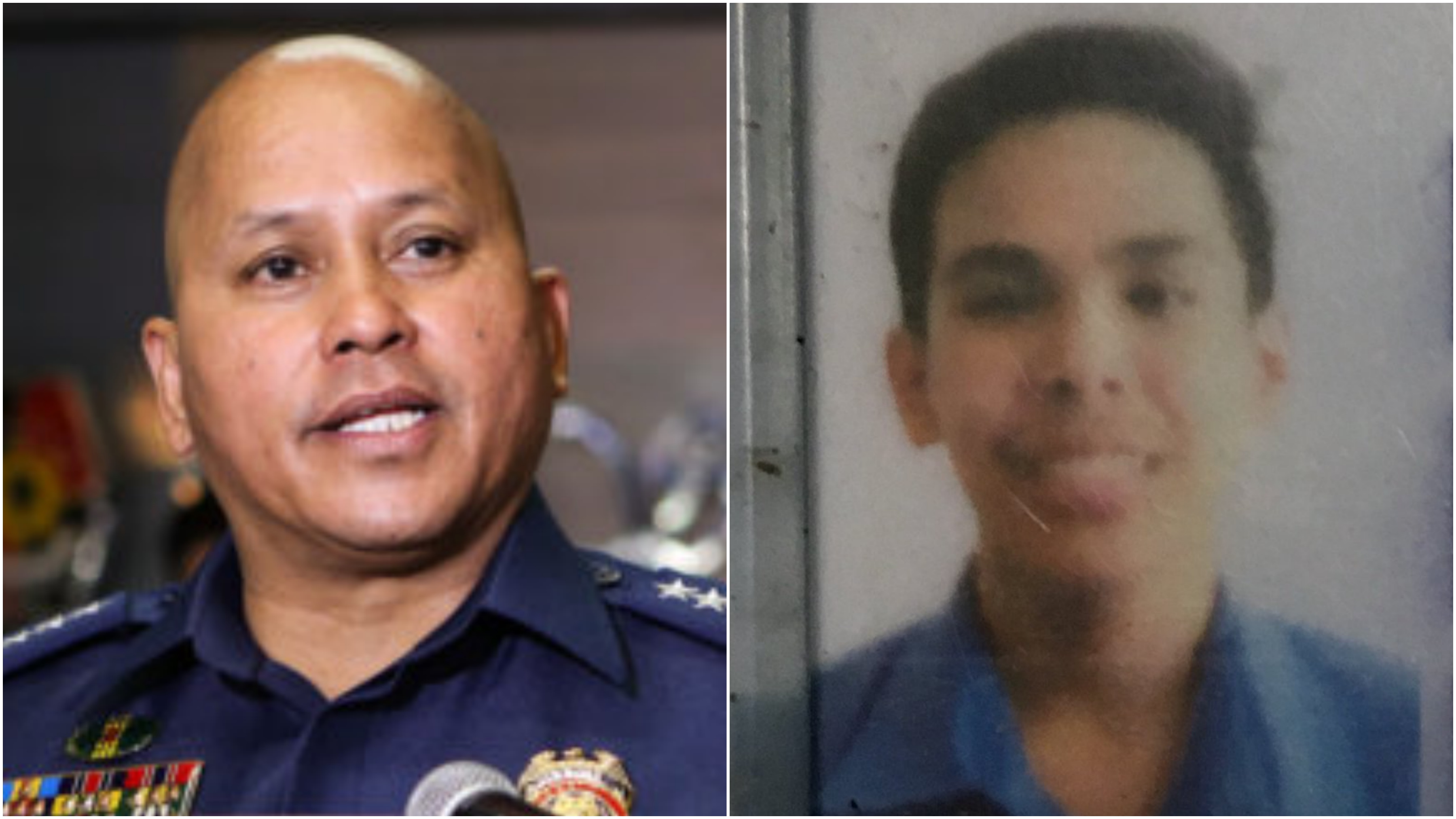 Gen. Ronald ‘Bato’ Dela Rosa; slain 17-year-old Kian Loyd Delos Santos