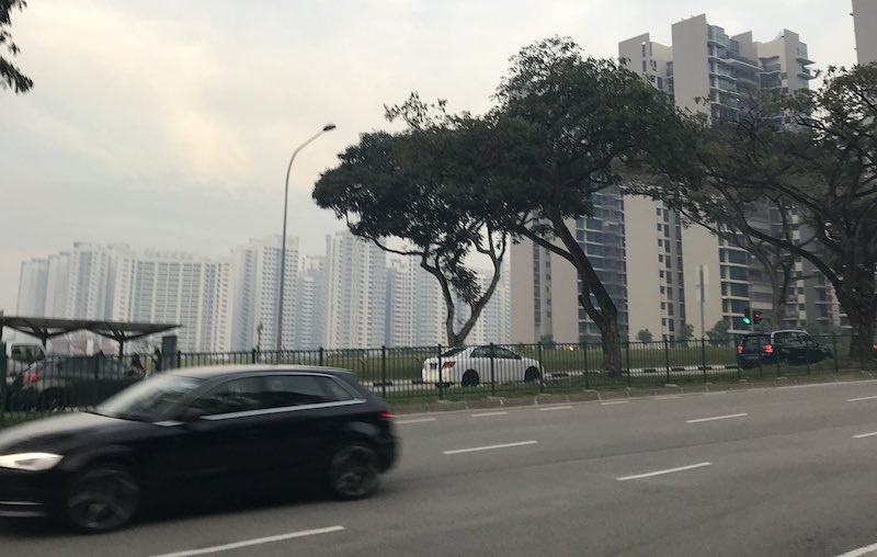 “Very strong chemical smell happening at Sengkang area. It’s been a few hours and quite foggy” Photo: @aixinjueluooo / Twitter