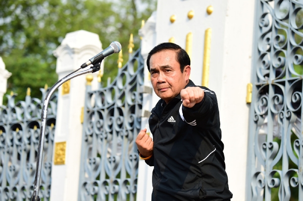 A file photo of PM Prayuth Chan-ocha. Photo: Royal Thai Government