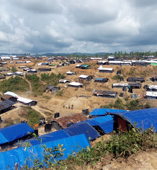 The Kutupalong refugee camp in September 2017. Photo: Google Maps / Zillur Rahman