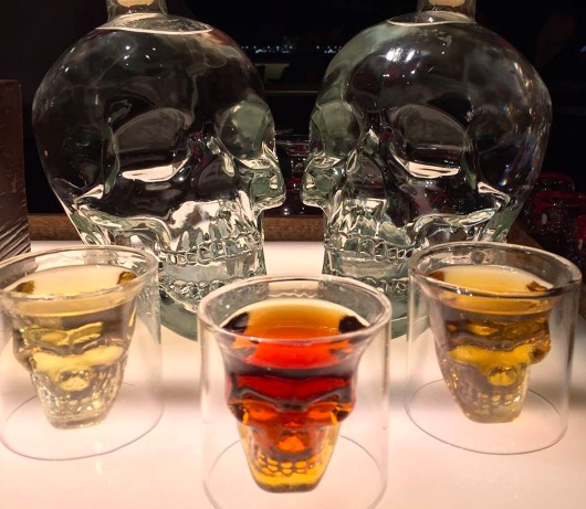 The Day of the Dead is just around the corner, let’s drink to that! Photo via Above Eleven