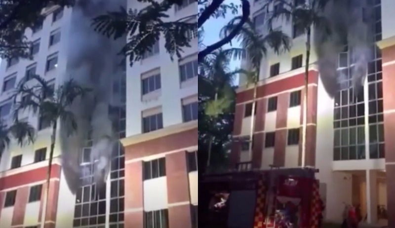 Fire at Tampines HDB flat forces 50 residents to evacuate ...