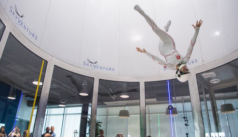 Kyra Poh. Photo: 2nd FAI World Indoor Skydiving Championship/Facebook