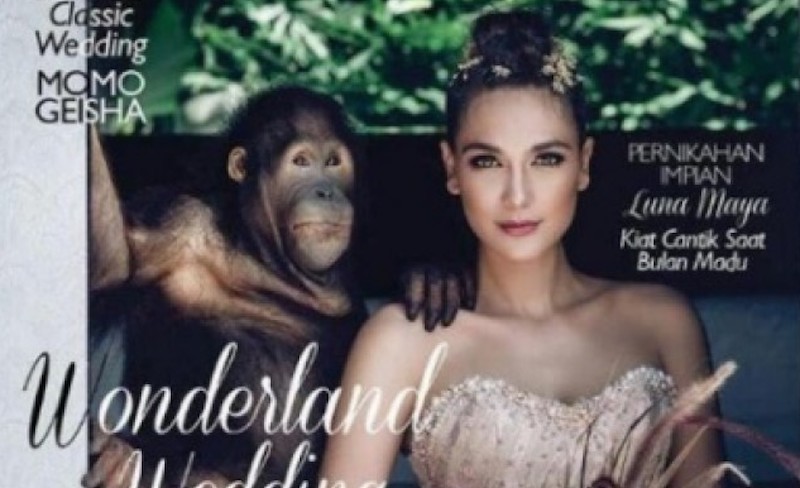 This cover for Brides Indonesia has not been doing so hot. 
