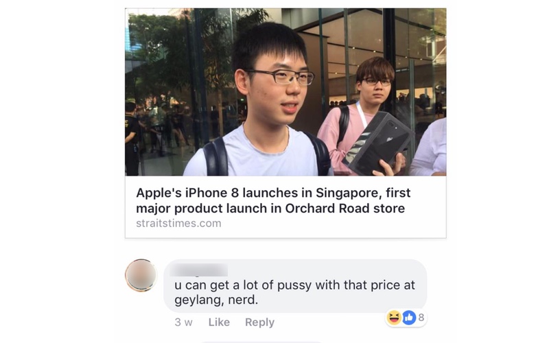 Photo: The Straits Times Comment Section / Facebook