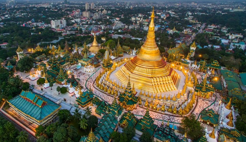 Shwedagon Pagoda.