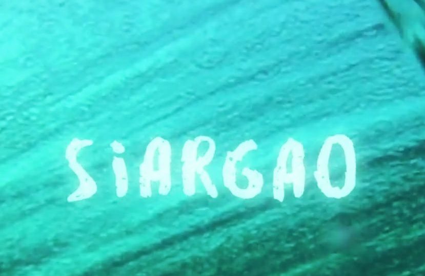 Photo from Siargao, The Movie Facebook page. 
