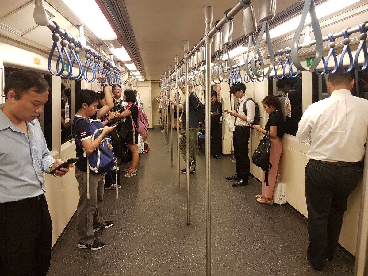 Photo: MRT Bangkok Metro/ Twitter