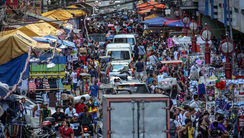 Manila’s busiest shopping areas, Divisoria. PHOTO: ABS-CBN News