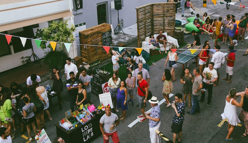 Previous edition of Urban Ventures’ street party. Photo: Urban Ventures/Facebook