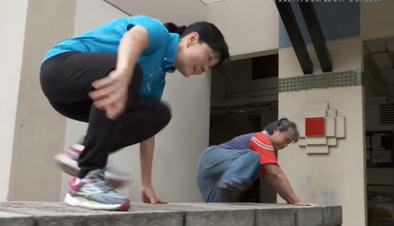 Screengrab from The Straits Times’ video