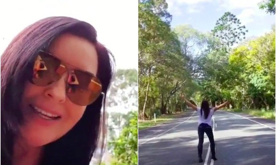 Schapelle Corby sings about being in Queensland in her new “single” on Instagram.