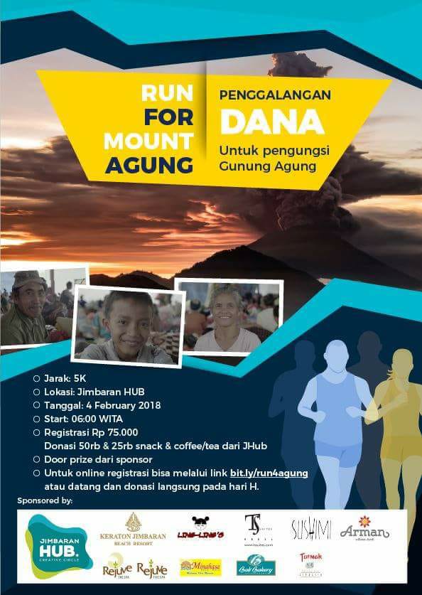 Run for Mount Agung