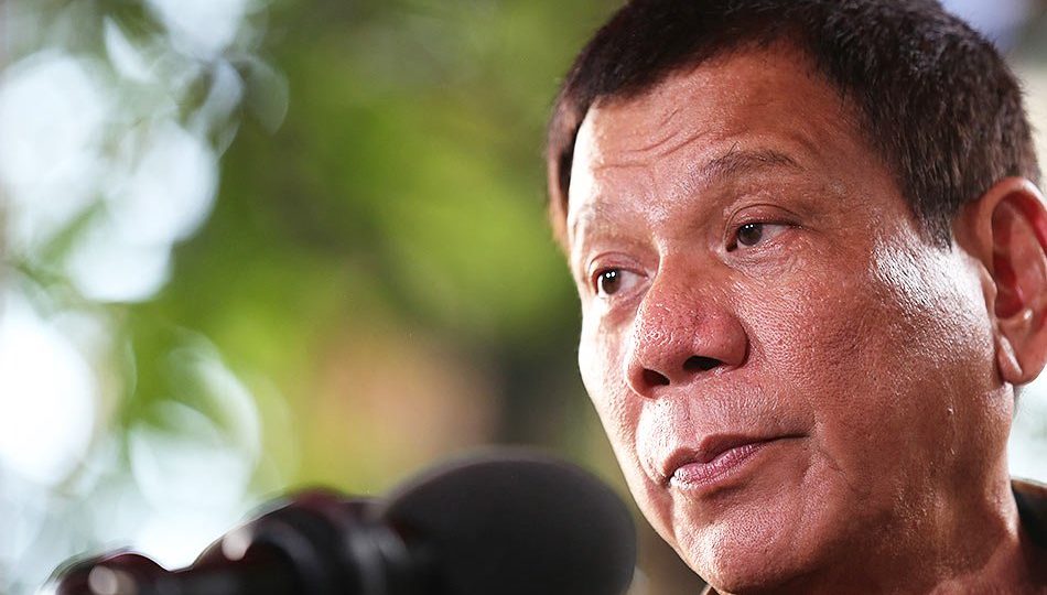 Philippine President Rodrigo Duterte. PHOTO: ABS-CBN News
