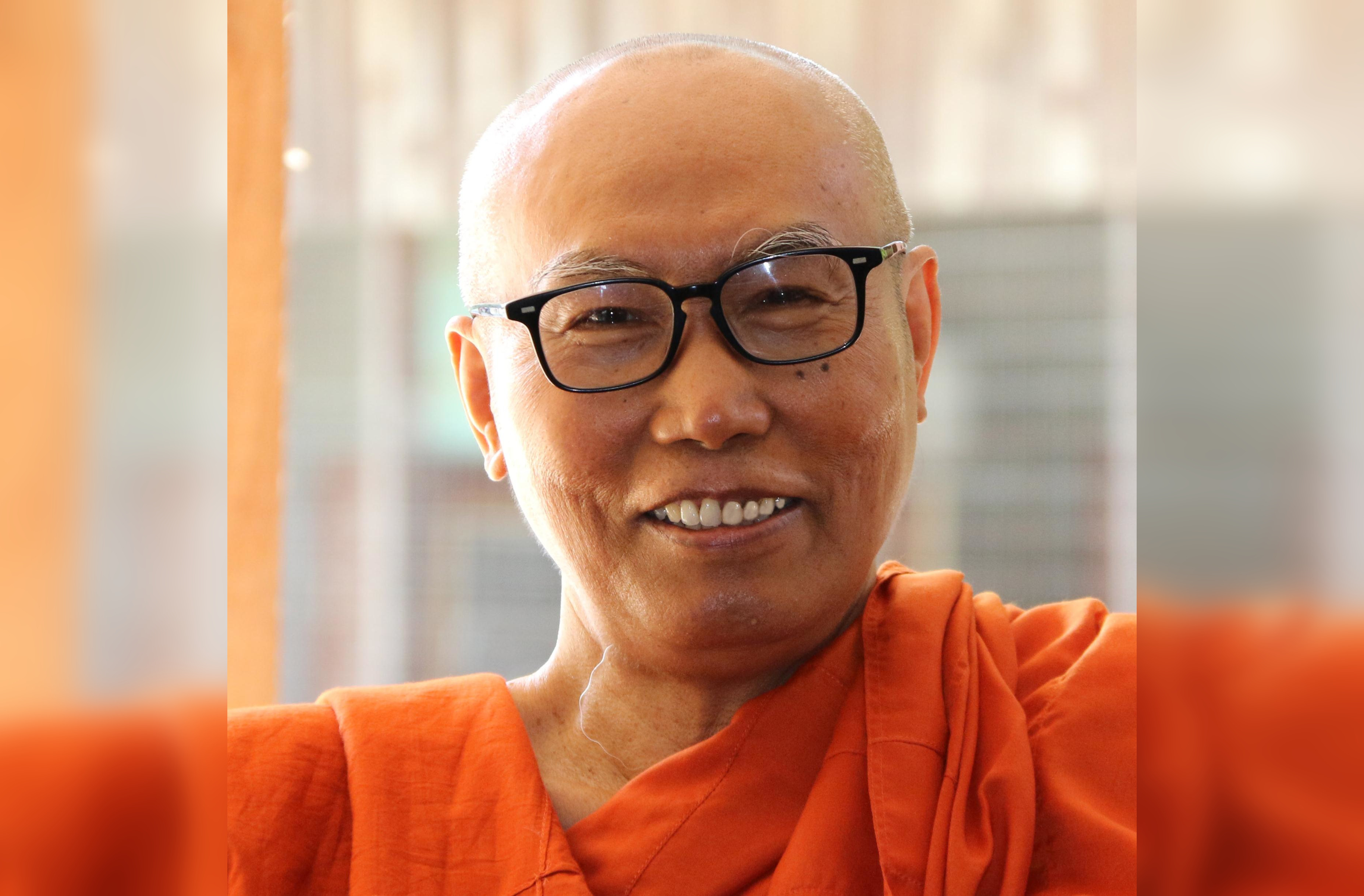 U Nayaka, founder and principal of the Phaung Daw Oo Integrated Monastic Education School.