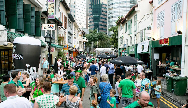 Photo: St Patrick’s Day Street Festival Singapore/Facebook