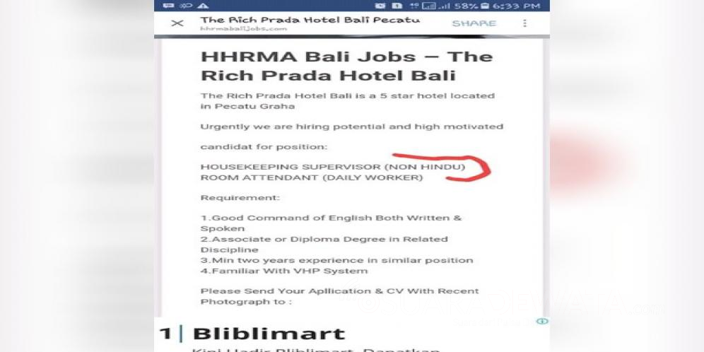 Rich Prada Bali non-hindu ad