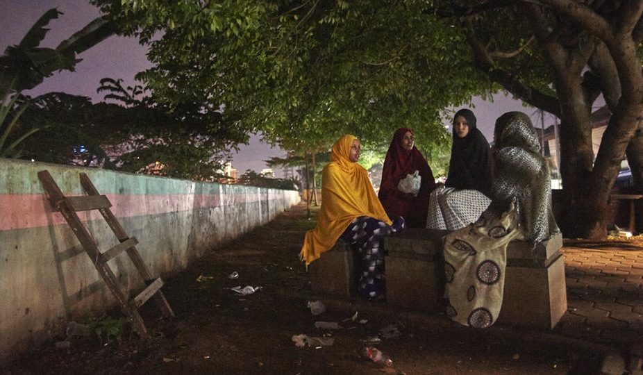 Having escaped atrocities in their home country, many Somali women refugees face hunger, poverty and homelessness in Indonesia. Photo: Aaron Bunch/AAP
