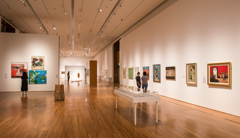 The exhibition. Photo: National Gallery Singapore