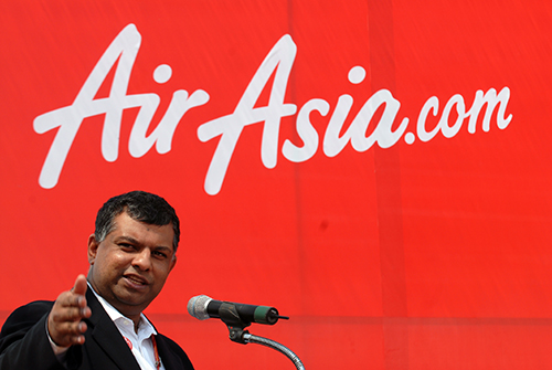AirAsia CEO Tony Fernandes. Photo: AirAsia