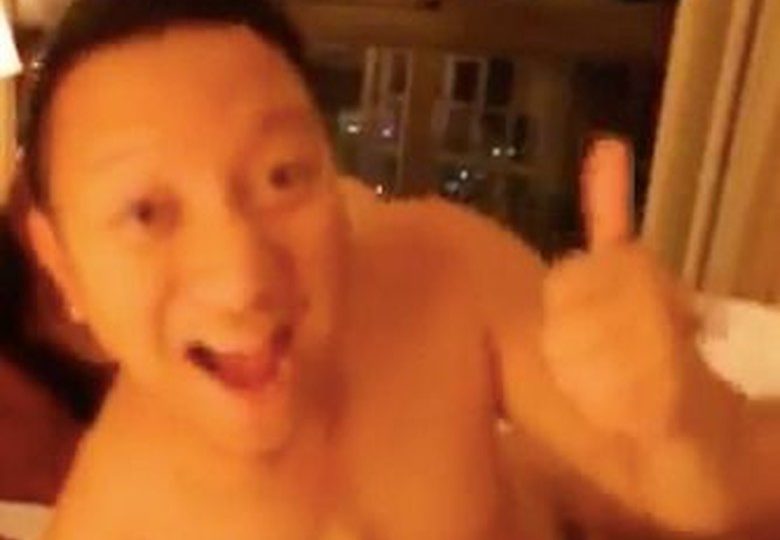 A still from a pornographic video clip that has been linked to Gerindra lawmaker Aryo Djojohadikusumo.
