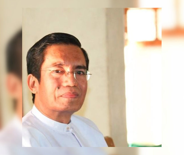 Myanmar’s deputy information minister Aung Hla Tun.