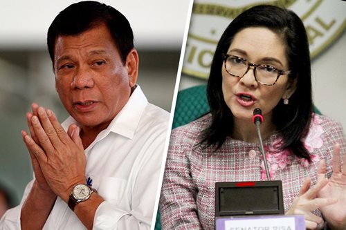 President Rodrigo Duterte has signed the Philippine Mental Health Law, according to a statement from one of its authors, Senator Risa Hontiveros. Photo via ABS-CBN.