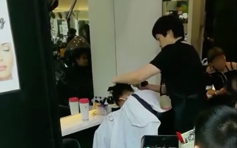 Mother Uploads Clip Of Son Being Roughed Up By Hairdresser At A