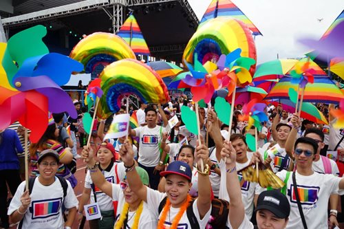 Manila Pride March on June 30, 2018. PHOTO: ABS-CBN News Online