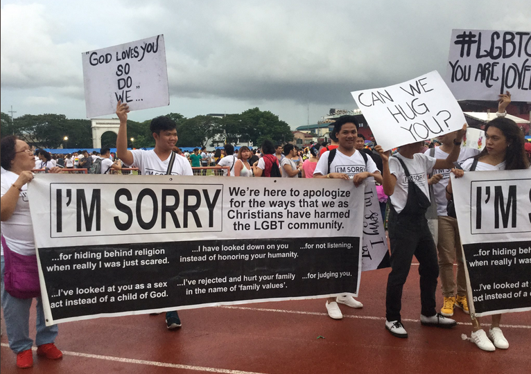 Filipino Christian Group Apologizes To Lgbt Members At Metro Manila Pride March Coconuts