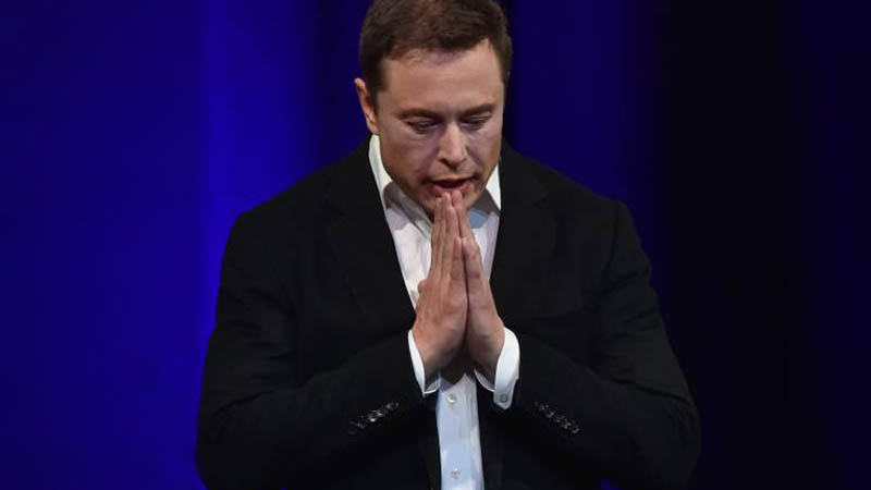 Elon Musk speaks at the 68th International Astronautical Congress 2017 in Adelaide on September 29, 2017. File photo: AFP
