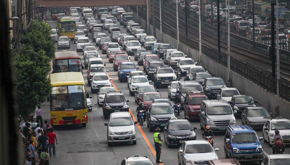 EDSA traffic. (Photo: ABS-CBN News.)