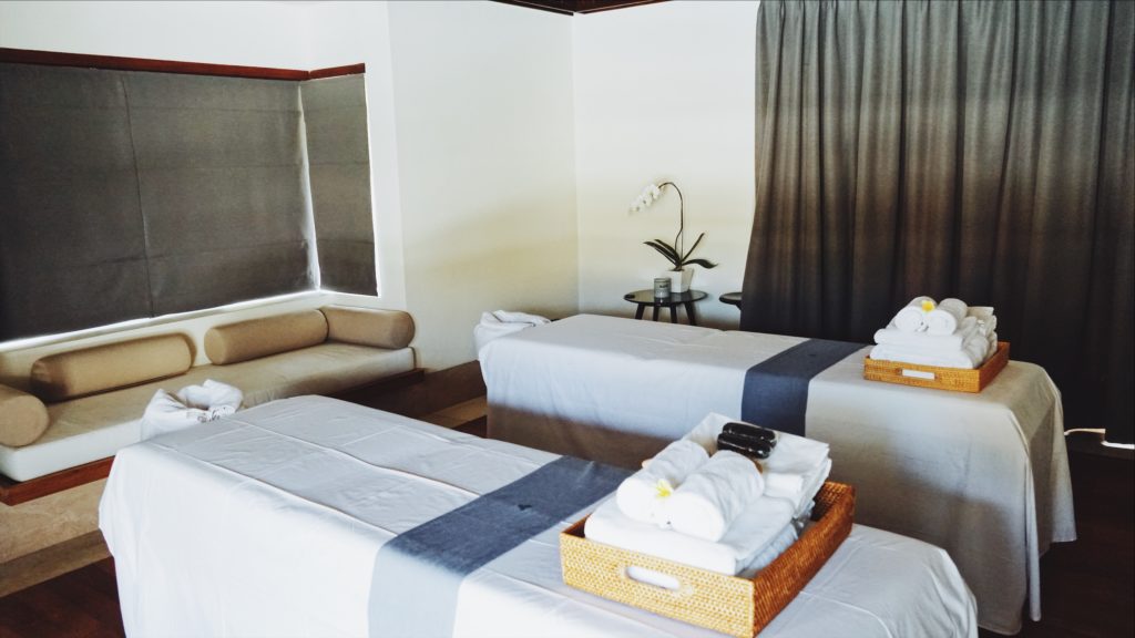 The massage beds. Photo: Coconuts Bali