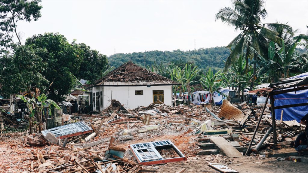 post earthquake West Lombok