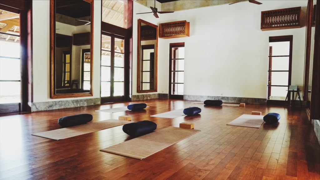 The yoga studio. Photo: Coconuts Bali