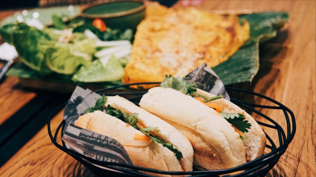 Probably the saddest Banh mi we ever did see. Photo: Coconuts Bali