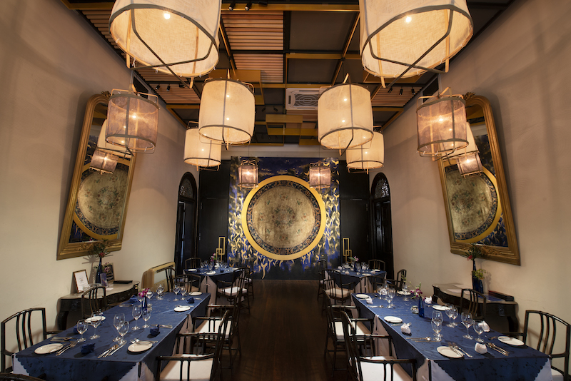 Indigo restaurant. Photo: Cheong Fatt Tze - The Blue Mansion
