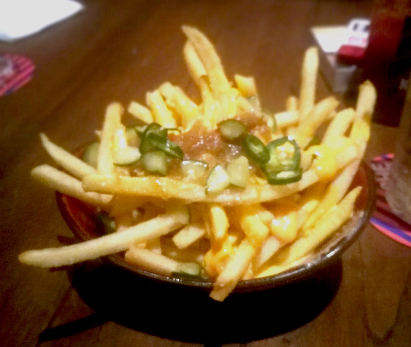 Crazy fries (Rp 60,000). Photo: Coconuts Media