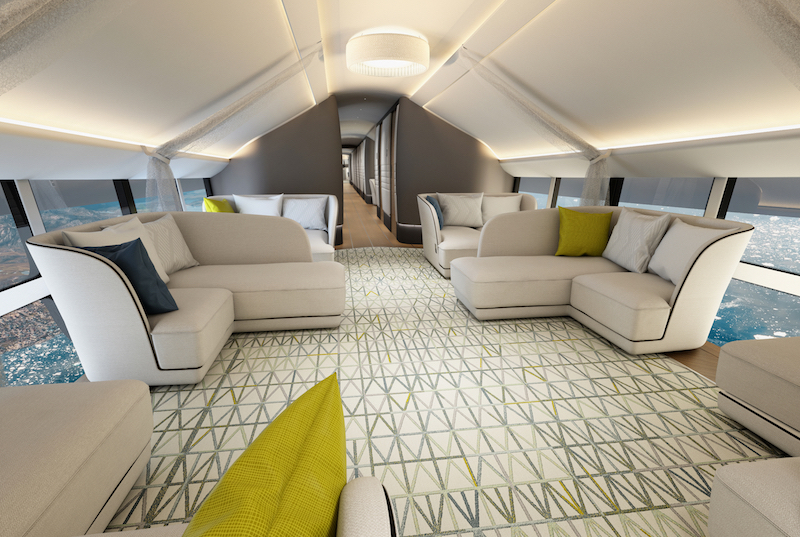 Another view of the lounge. Photo: Design Q/Airlander