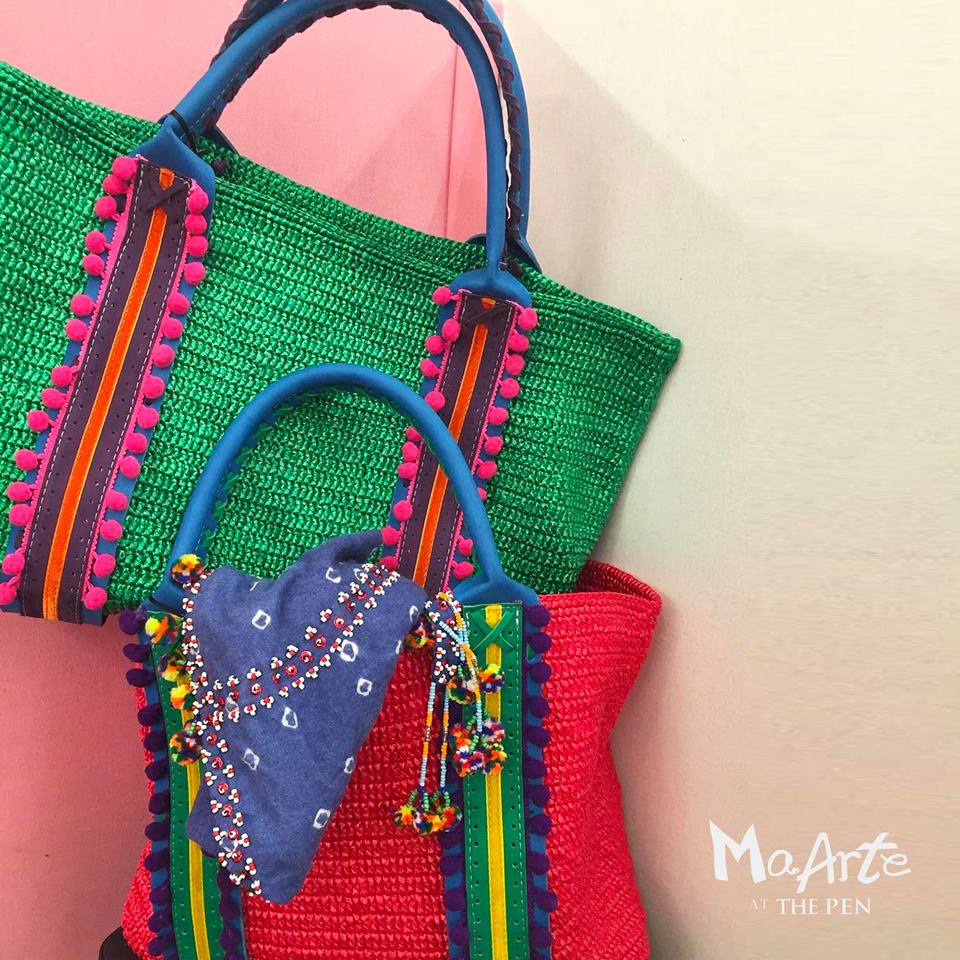Locally made bags by TALI. (Photo: MaArte Fair Facebook page) 