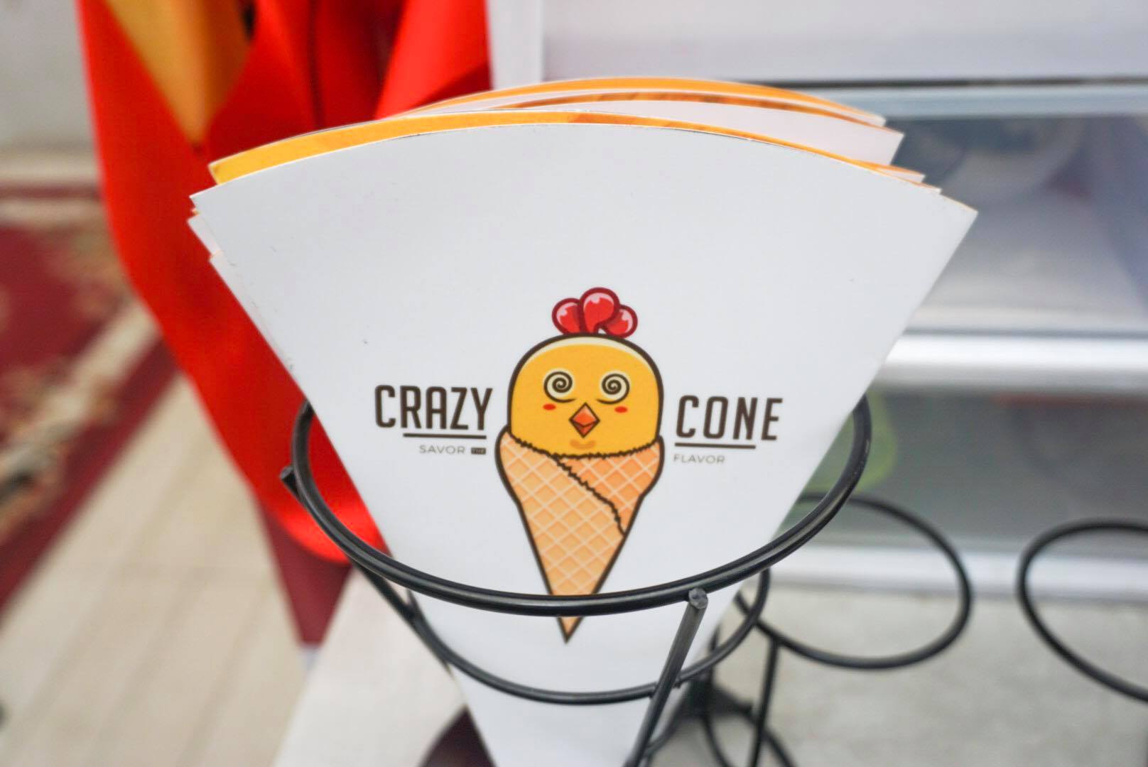 Crazy Cone menu. Photo: Kaka Corral