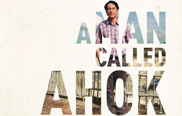 Promotional poster for ‘A Man Called Ahok’ starring Daniel Mananta. Photo: The United Team of Art