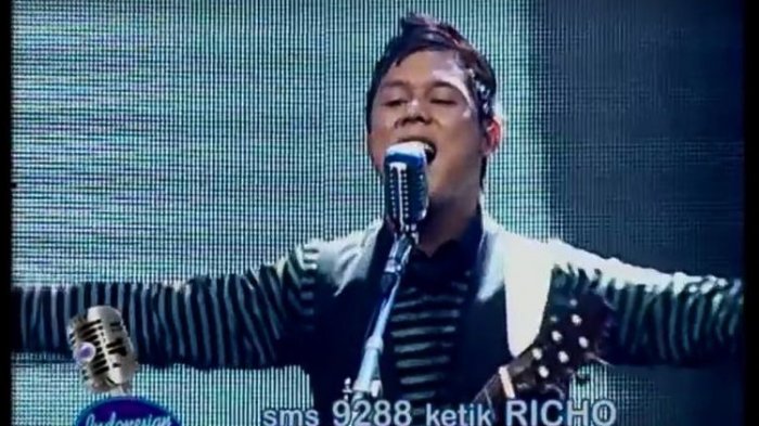 Former Indonesian Idol contestant Dede Richo Ramalinggan. Photo: Twitter