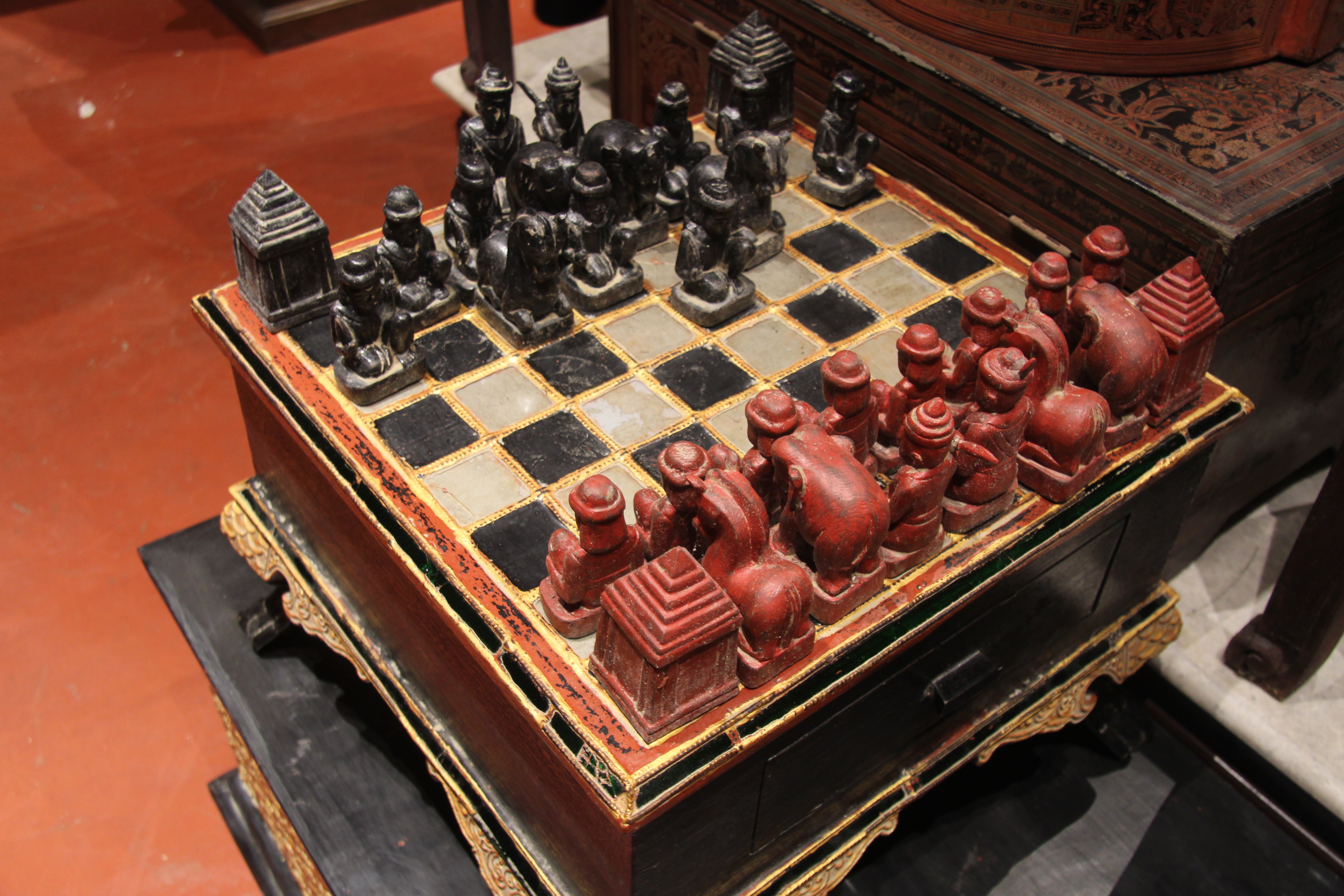 A chess set from the 1930s, similar to the one bought by Ai Weiwei.