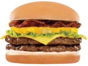 Official promo image of the Aloha Burger. Photo: Jollibee.